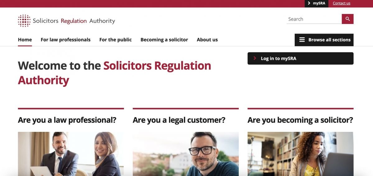 Solicitor Regulation Authority