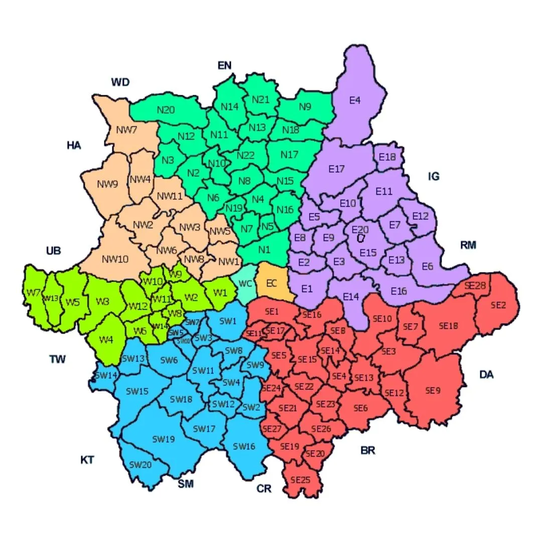 英國郵編原來是這樣區分的？來看看那些倫敦「最貴」的郵編