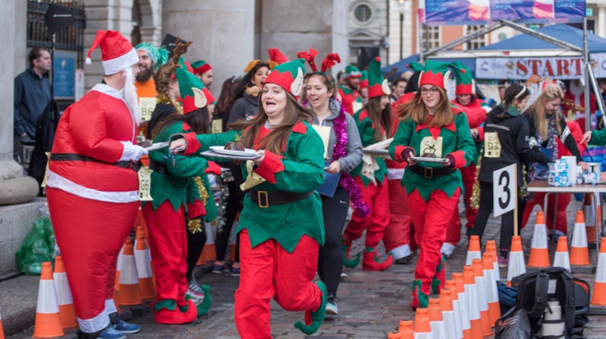 The Great Christmas Pudding Race