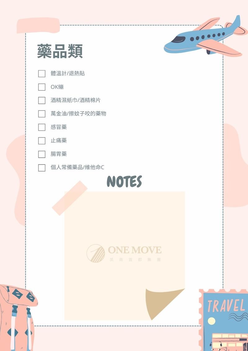 英國留學必備藥品