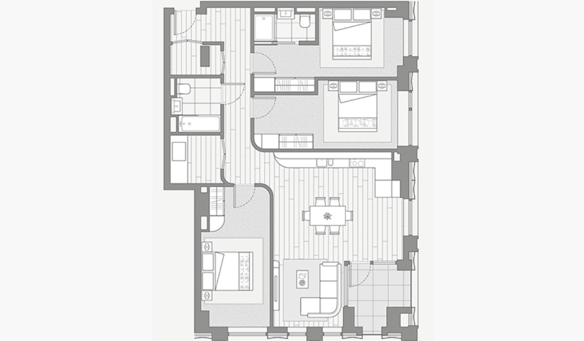 TCRW Soho floorplan