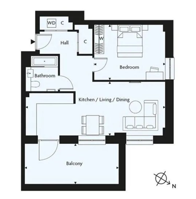 Holloway Park 1 bed