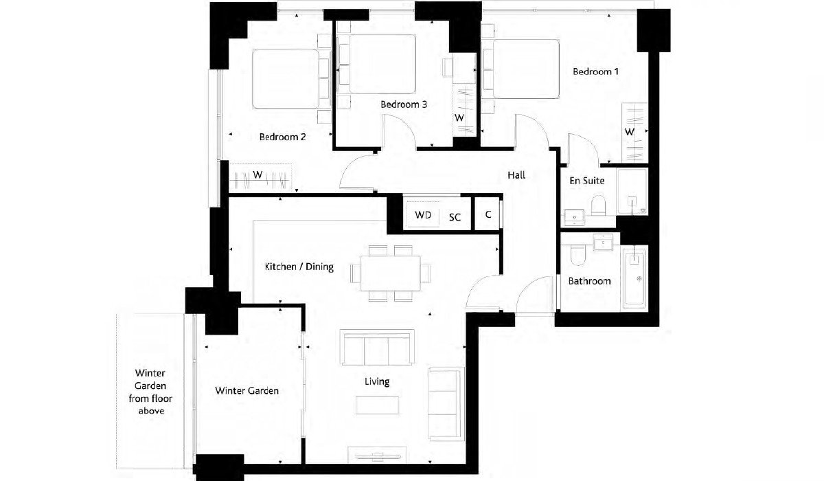 croydon floor plan