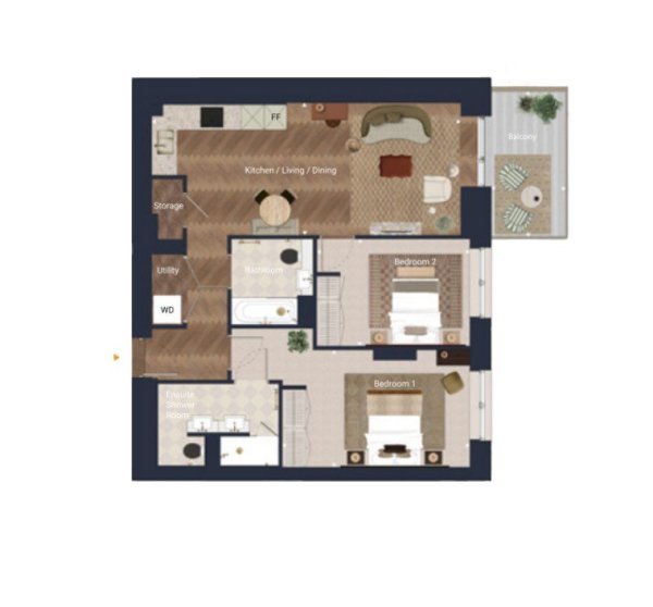 The Broadley_two bed