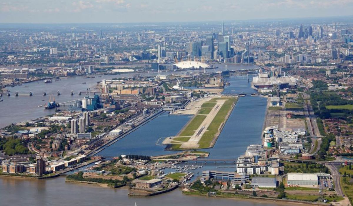 london city airport
