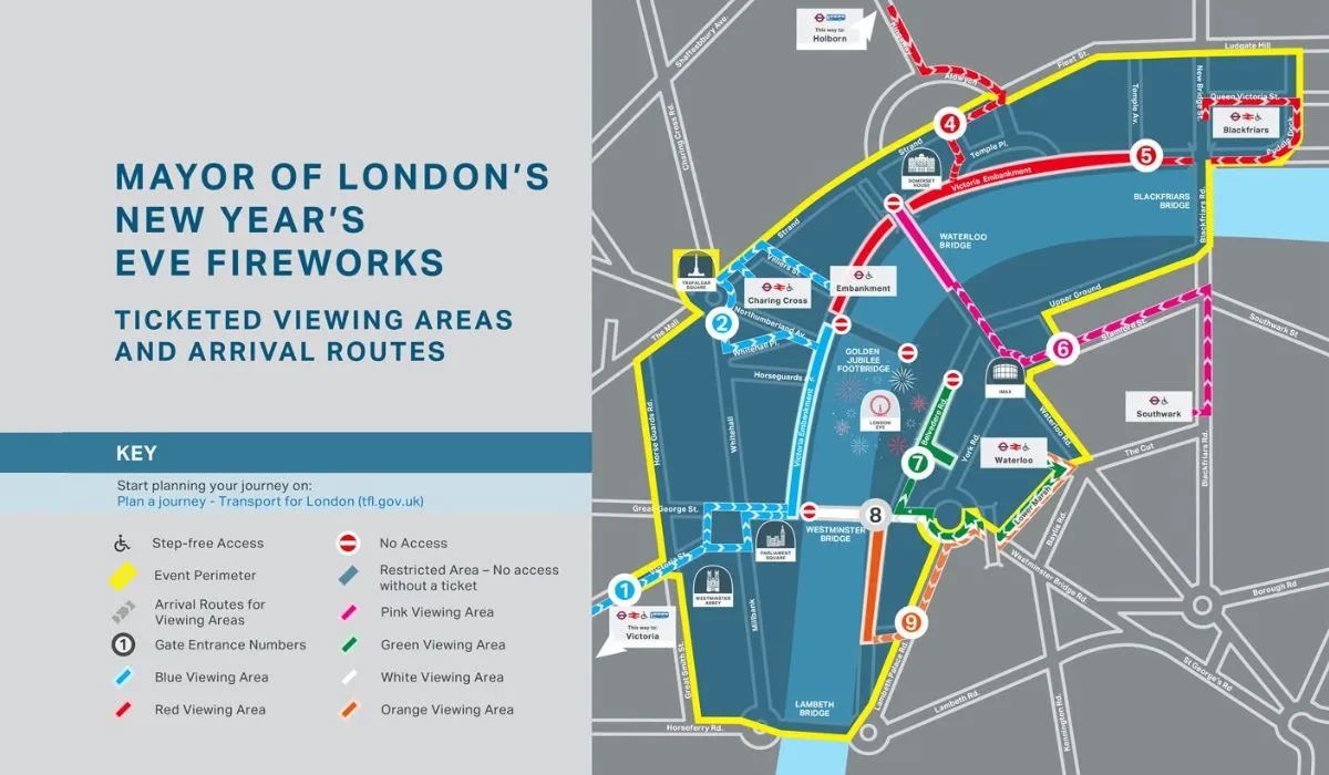 2026倫敦跨年煙火